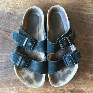 Birkenstock Arizona Black Suede size 36